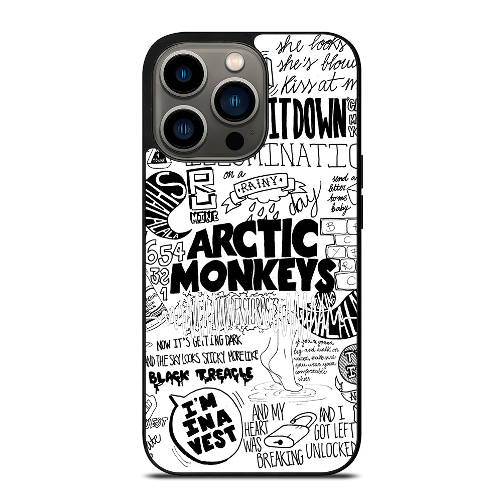 ARCTIC MONKEYS LYRIC iPhone 13 Pro Case Cover