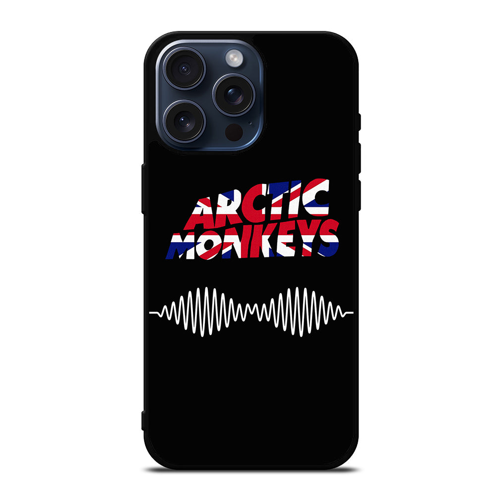 ARCTIC MONKEYS UNION JACK LOGO iPhone 15 Pro Max Case Cover