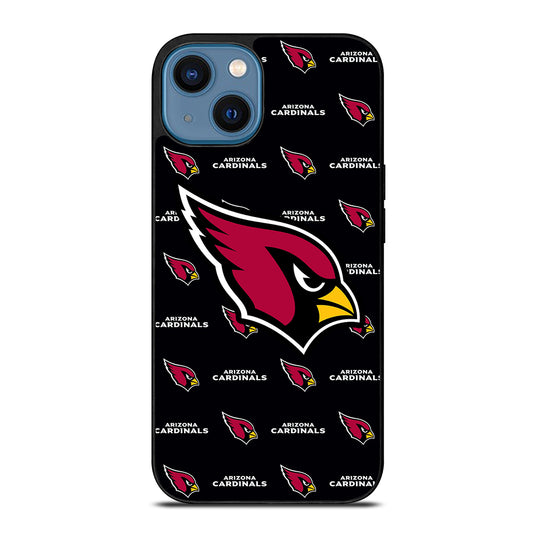 ARIZONA CARDINALS NFL PATTERN LOGO iPhone 14 Case Cover