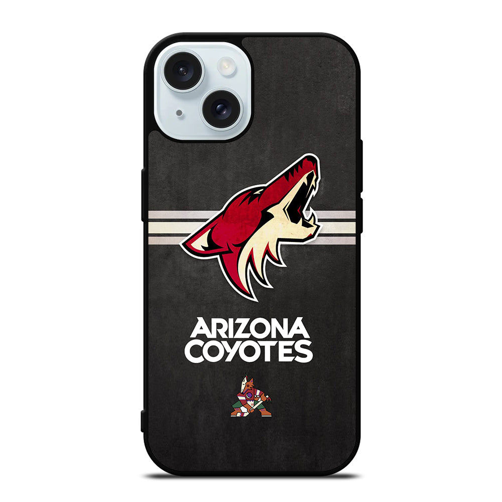 ARIZONA COYOTES HOCKEY LOGO 3 iPhone 15 Case Cover