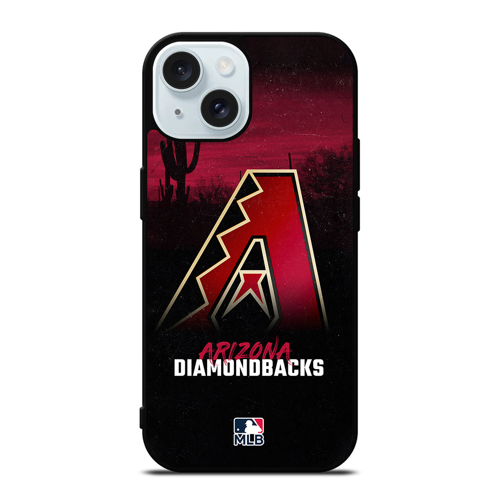 ARIZONA DIAMONDBACKS MLB LOGO 1 iPhone 15 Case Cover