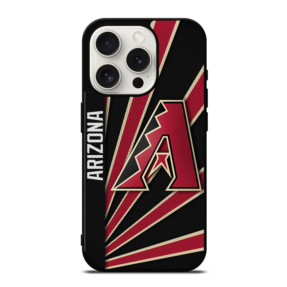 ARIZONA DIAMONDBACKS MLB LOGO 3 iPhone 15 Pro Case Cover