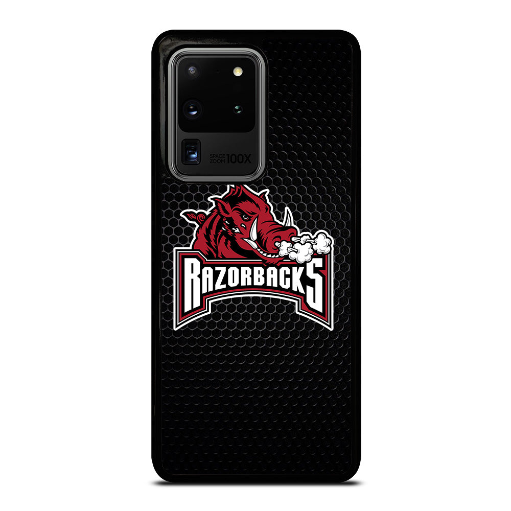 ARKANSAS RAZORBACKS METAL LOGO Samsung Galaxy S20 Ultra Case Cover