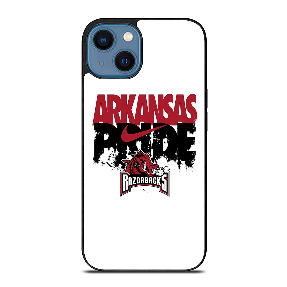 ARKANSAS RAZORBACKS PRIDE LOGO iPhone 14 Case Cover