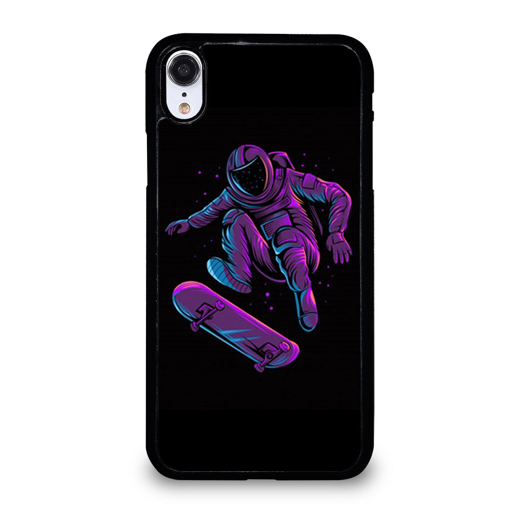 ASTRONAUT SKATEBOARDER CARTOON 2 iPhone XR Case Cover