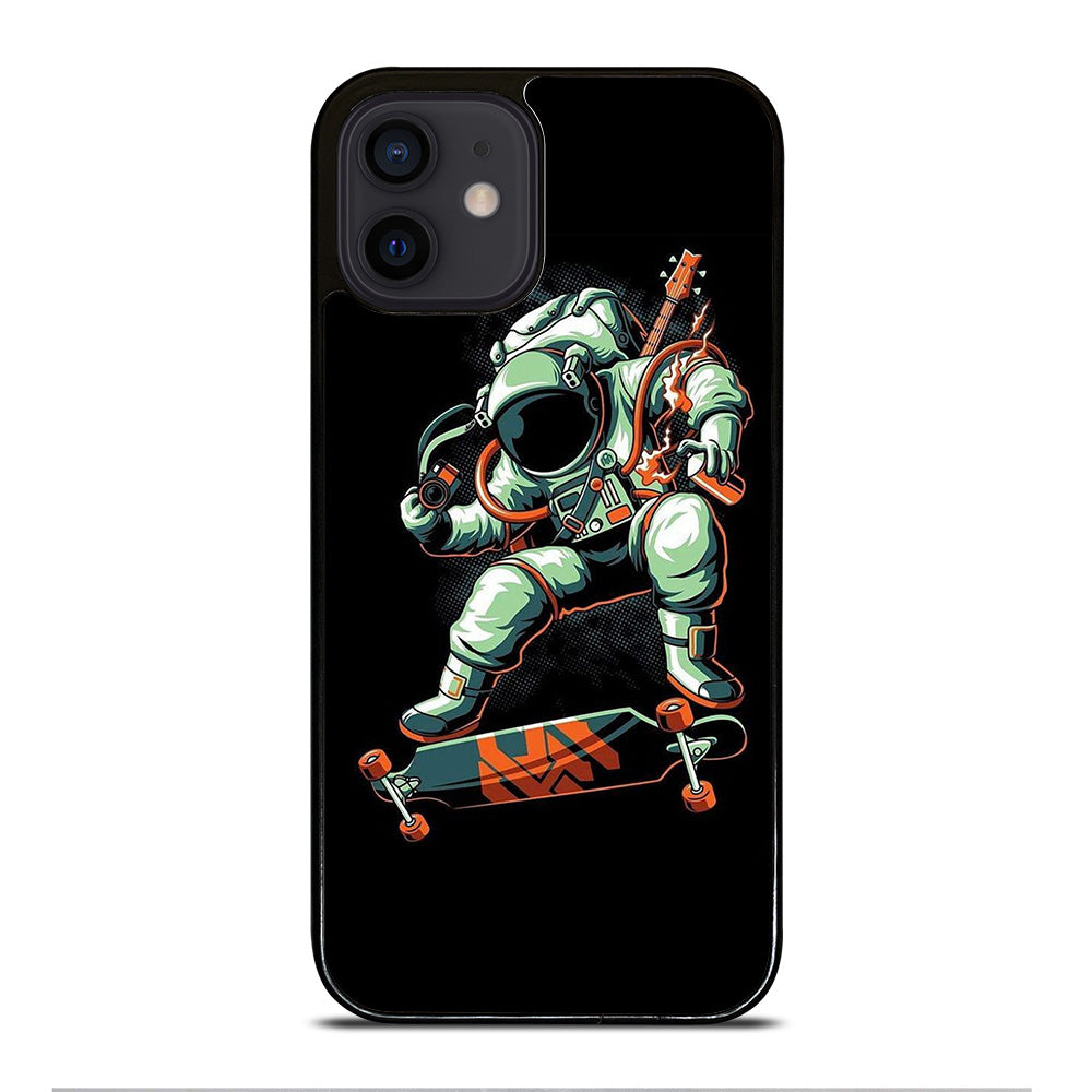 ASTRONAUT SKATEBOARDER CARTOON 1 iPhone 12 Mini Case Cover