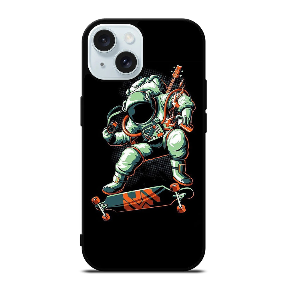 ASTRONAUT SKATEBOARDER CARTOON 1 iPhone 15 Case Cover