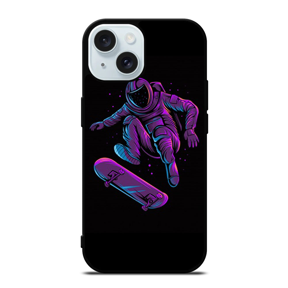 ASTRONAUT SKATEBOARDER CARTOON 2 iPhone 15 Case Cover