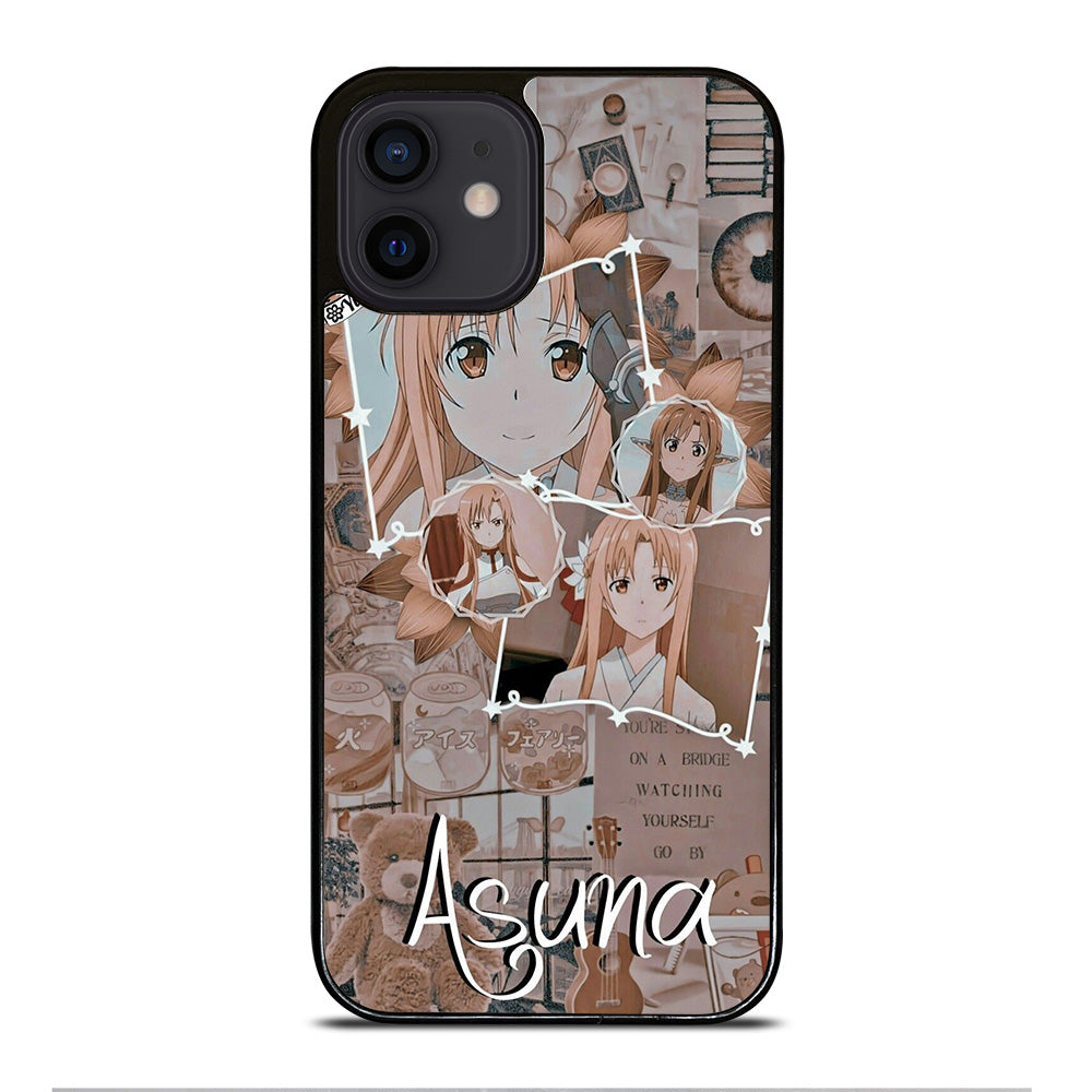 ASUNA YUUKI SWORD ART ONLINE COLLAGE iPhone 12 Mini Case Cover