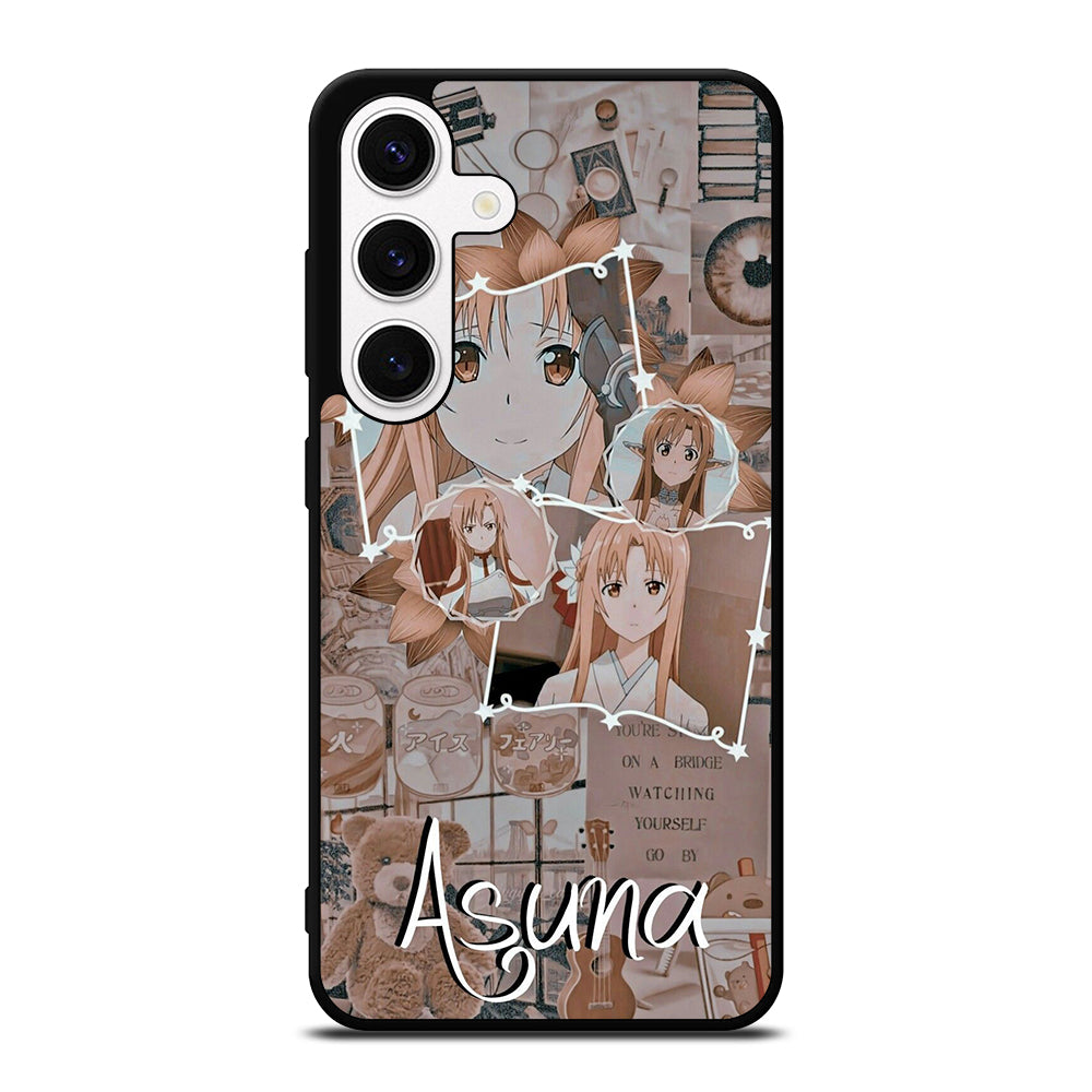 ASUNA YUUKI SWORD ART ONLINE COLLAGE Samsung Galaxy S24 Case Cover
