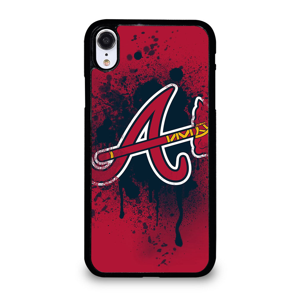 ATLANTA BRAVES ART LOGO iPhone XR Case Cover
