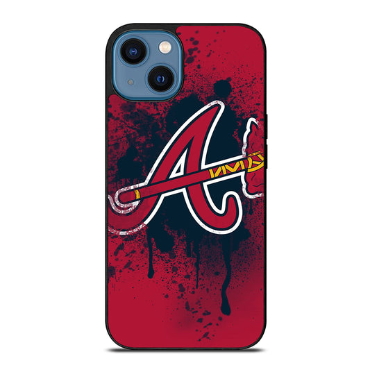ATLANTA BRAVES ART LOGO iPhone 14 Case Cover