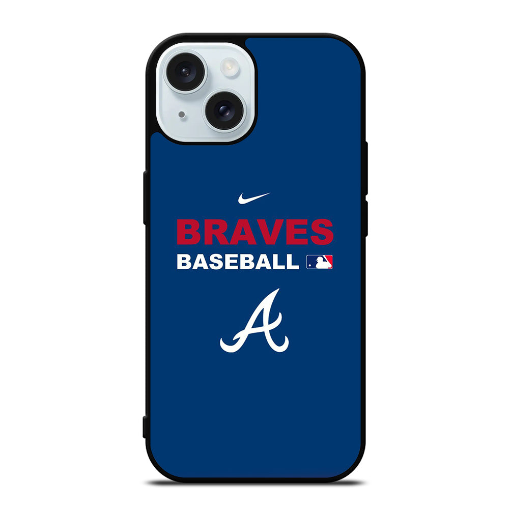 ATLANTA BRAVES BASEBALL LOGO iPhone 15 Case Cover