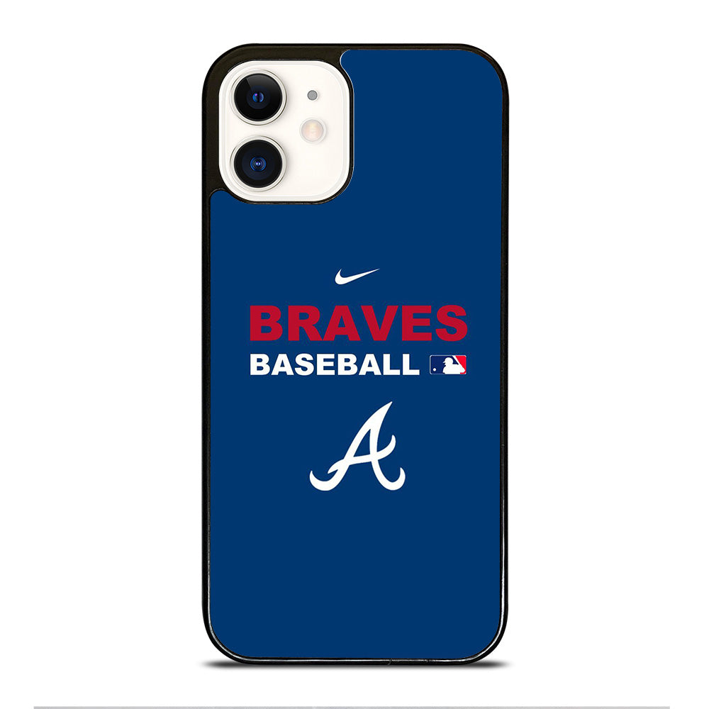ATLANTA BRAVES BASEBALL LOGO iPhone 12 Case Cover