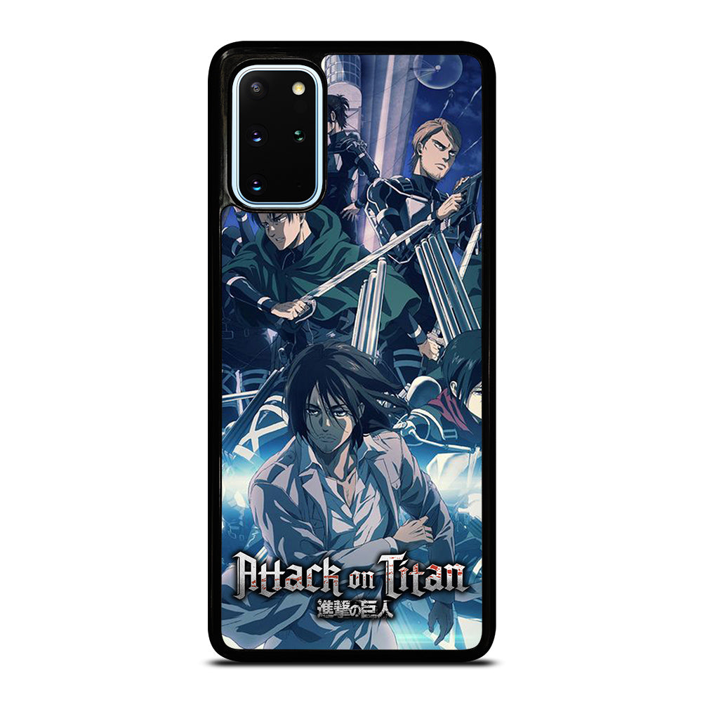 ATTACK ON TITAN ANIME CHARACTER Samsung Galaxy S20 Plus Case Cover