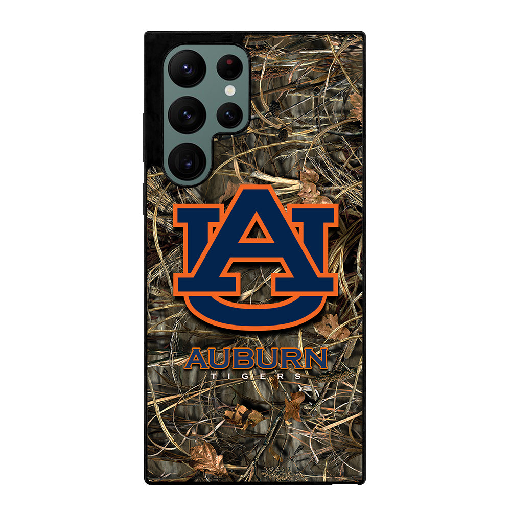 AUBURN TIGERS CAMO LOGO Samsung Galaxy S22 Ultra Case Cover