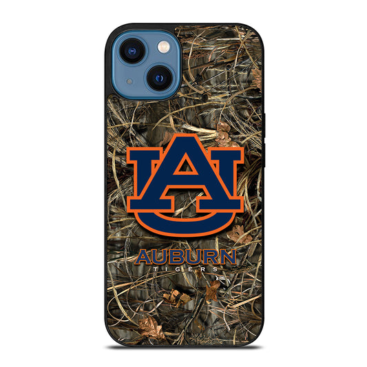 AUBURN TIGERS CAMO LOGO iPhone 14 Case Cover