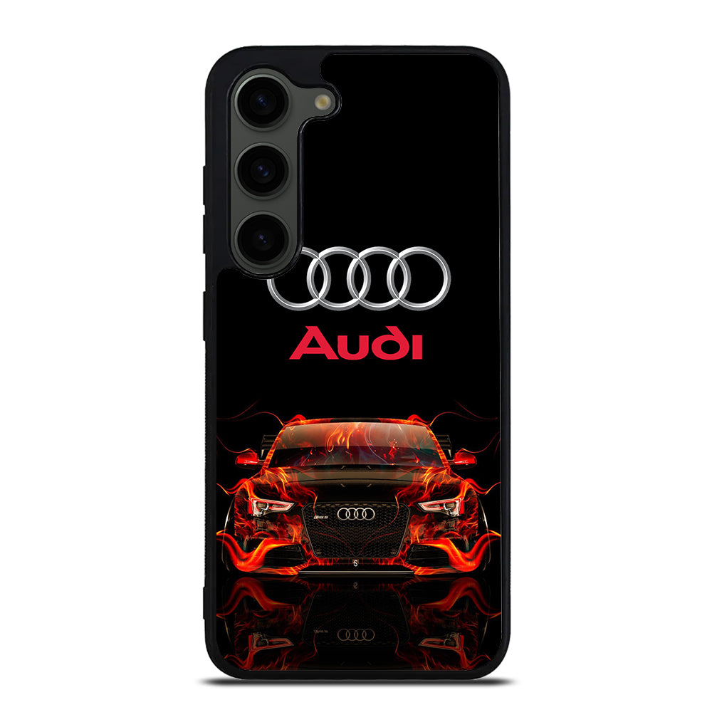 AUDI CAR FLAME LOGO Samsung Galaxy S23 Plus Case Cover