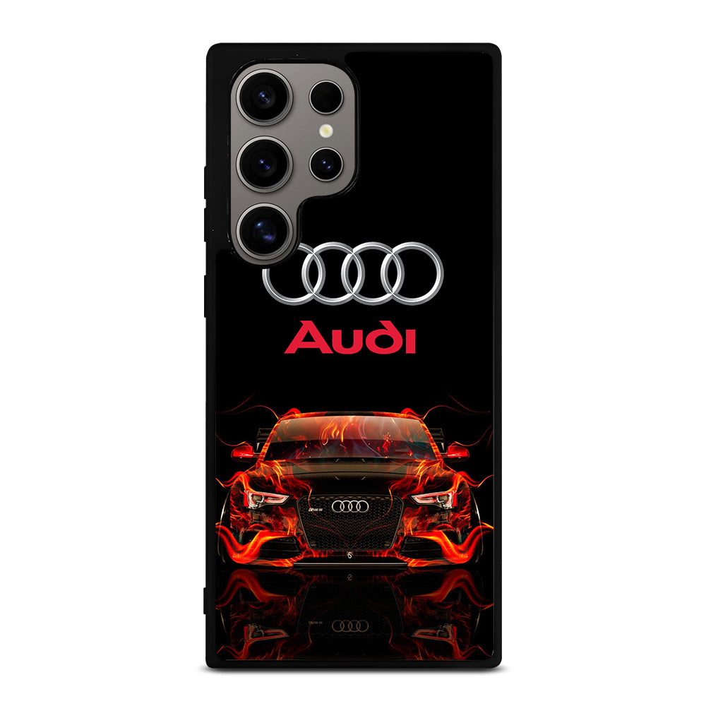 AUDI CAR FLAME LOGO Samsung Galaxy S24 Ultra Case Cover