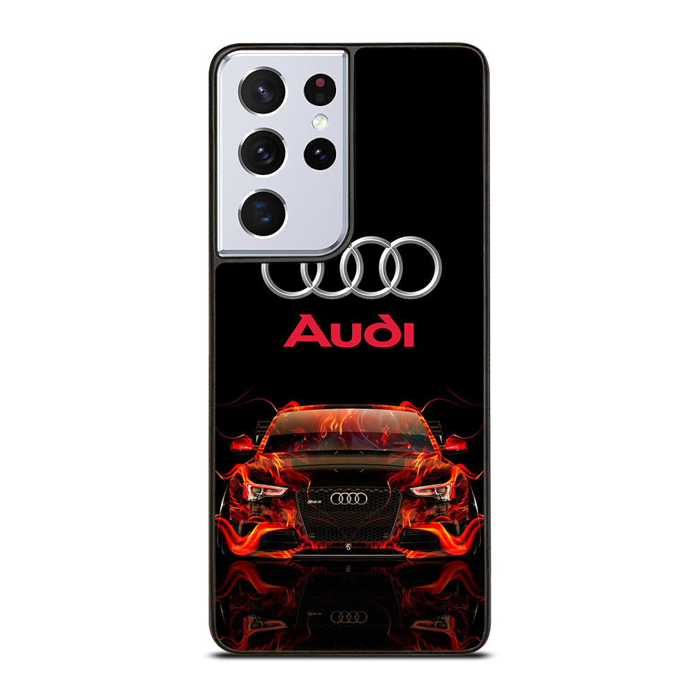 AUDI CAR FLAME LOGO Samsung Galaxy S21 Ultra Case Cover