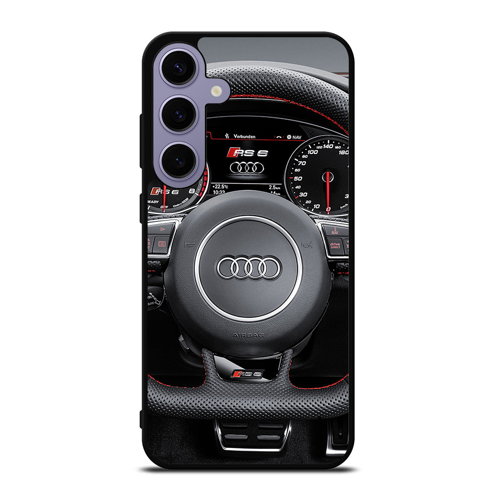 AUDI CAR STEERING WHEEL Samsung Galaxy S24 Plus Case Cover