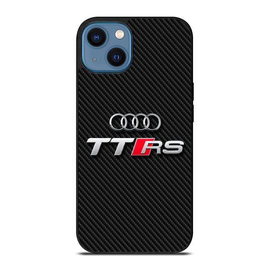 AUDI TTRS CARBON LOGO iPhone 14 Case Cover