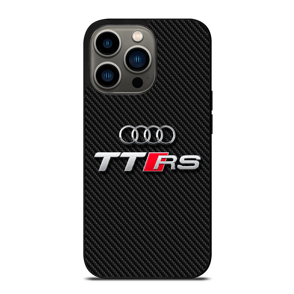 AUDI TTRS CARBON LOGO iPhone 13 Pro Case Cover