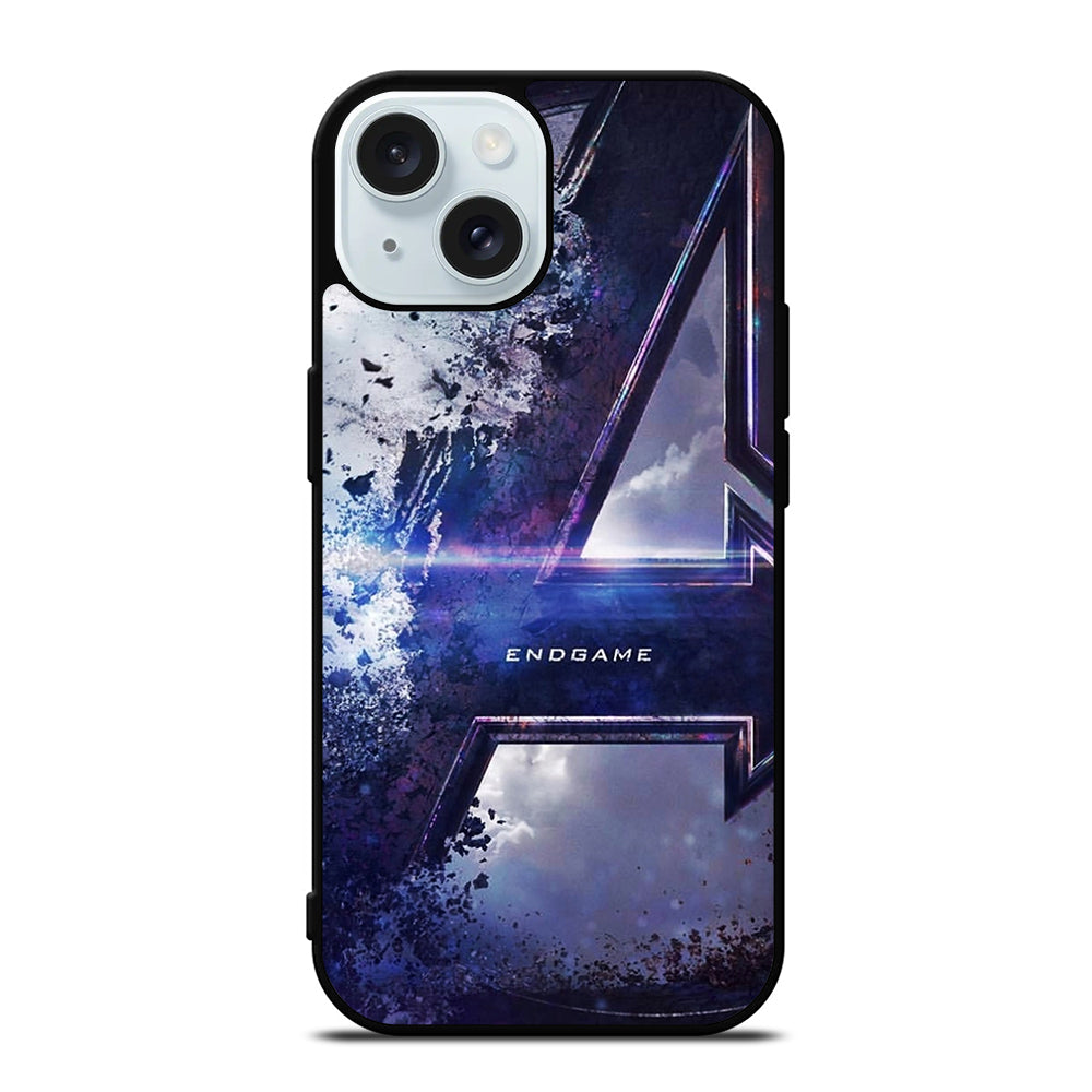 AVENGERS ENDGAME LOGO iPhone 15 Case Cover