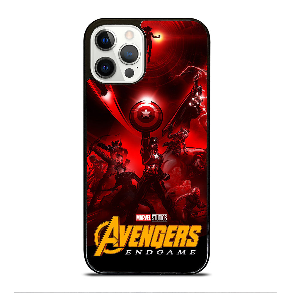 AVENGERS ENDGAME SUPERHERO iPhone 12 Pro Case Cover
