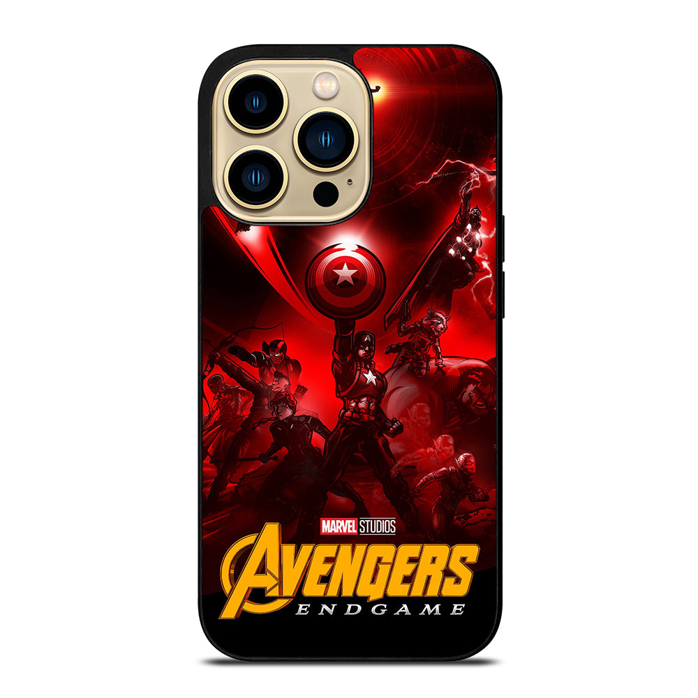 AVENGERS ENDGAME SUPERHERO iPhone 14 Pro Max Case Cover