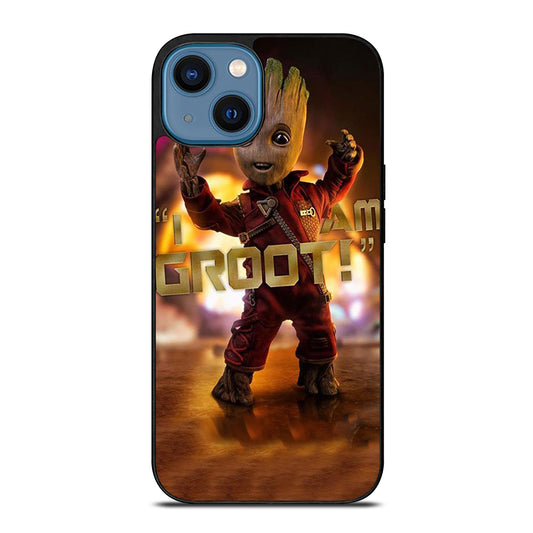 BABY GROOT I AM GROOT iPhone 14 Case Cover