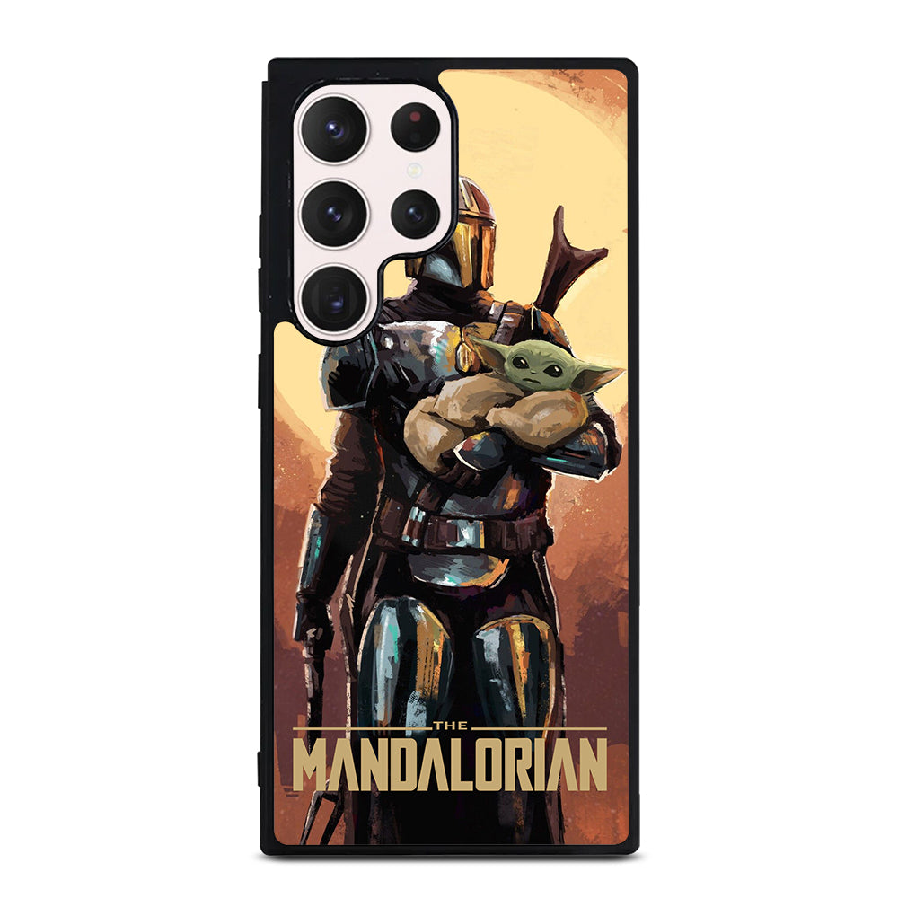 BABY YODA AND THE MANDALORIAN ART Samsung Galaxy S23 Ultra Case Cover