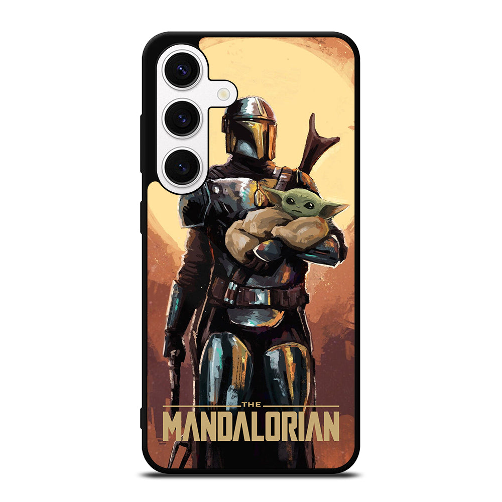 BABY YODA AND THE MANDALORIAN ART Samsung Galaxy S24 Case Cover