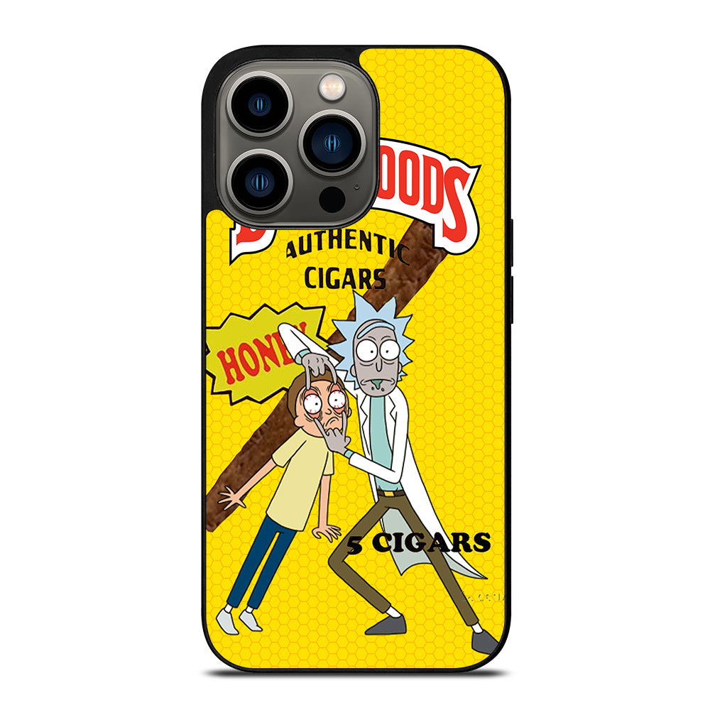BACKWOODS RICK AND MORTY 2 iPhone 13 Pro Case Cover