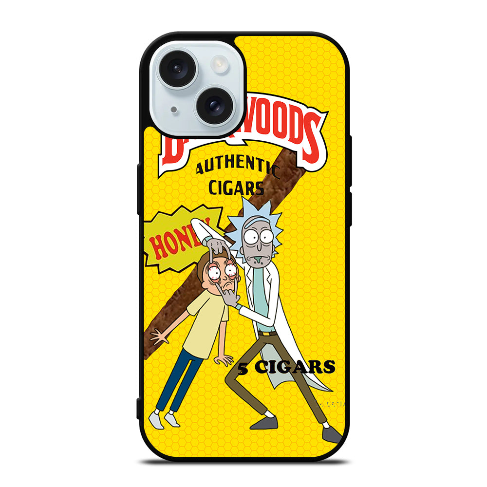 BACKWOODS RICK AND MORTY 2 iPhone 15 Case Cover