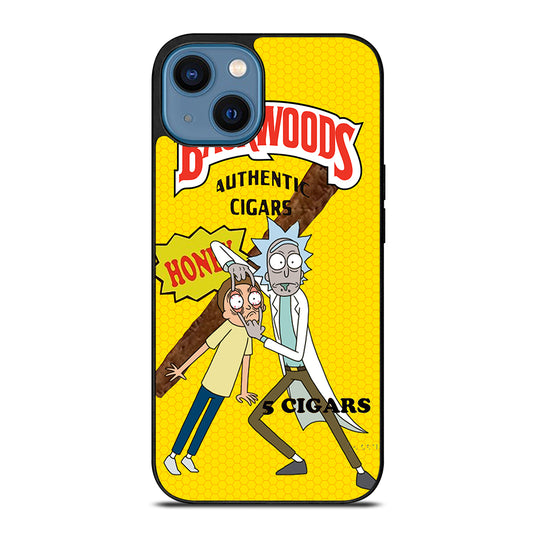 BACKWOODS RICK AND MORTY 2 iPhone 14 Case Cover