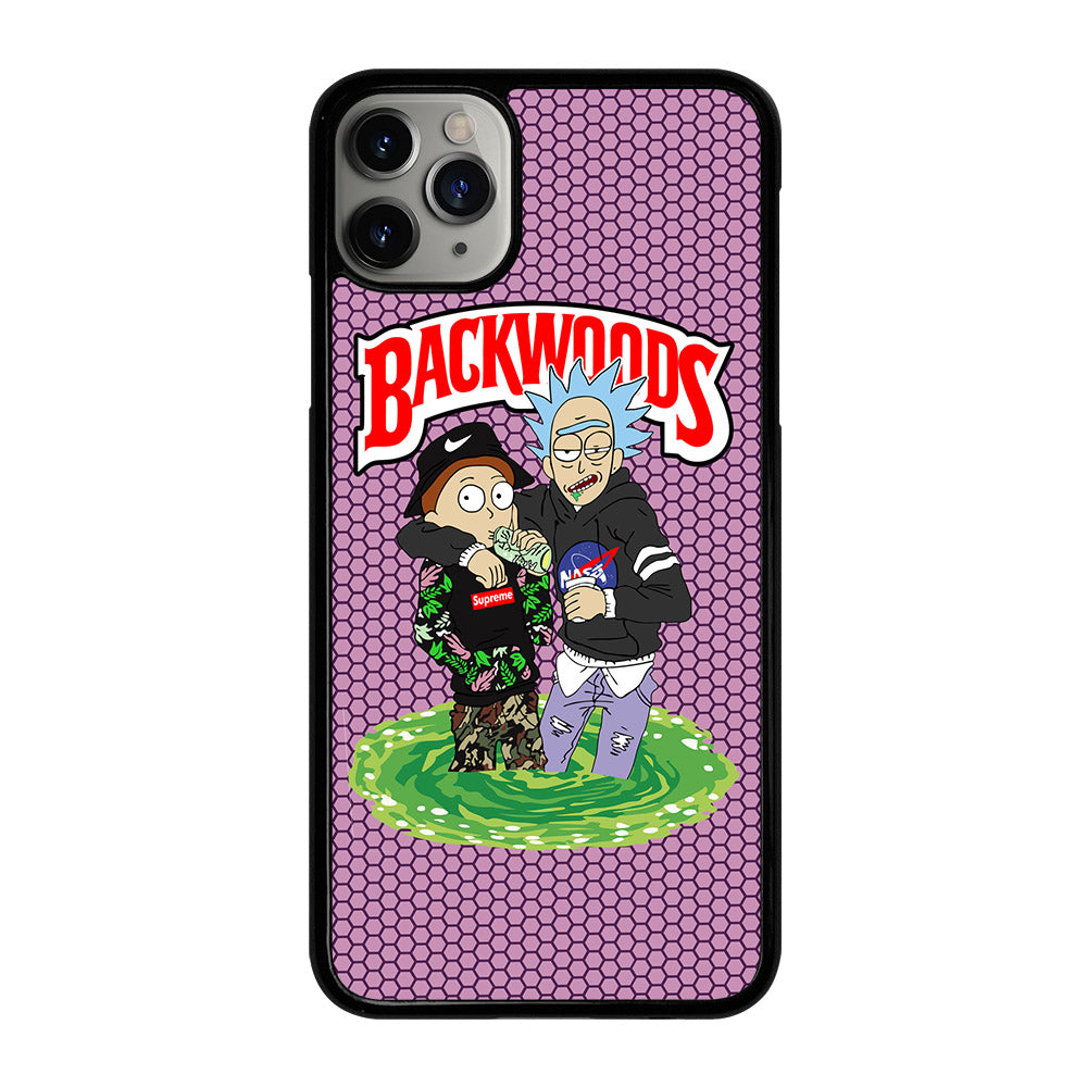 BACKWOODS RICK AND MORTY iPhone 11 Pro Max Case Cover casecentro