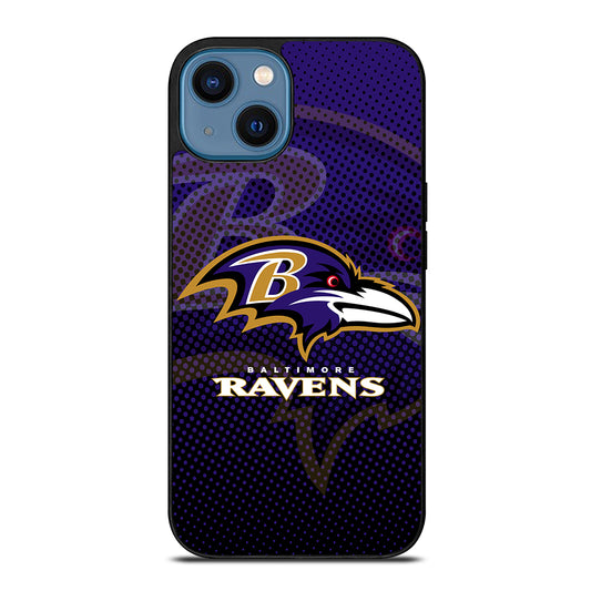 BALTIMORE RAVENS LOGO 3 iPhone 14 Case Cover