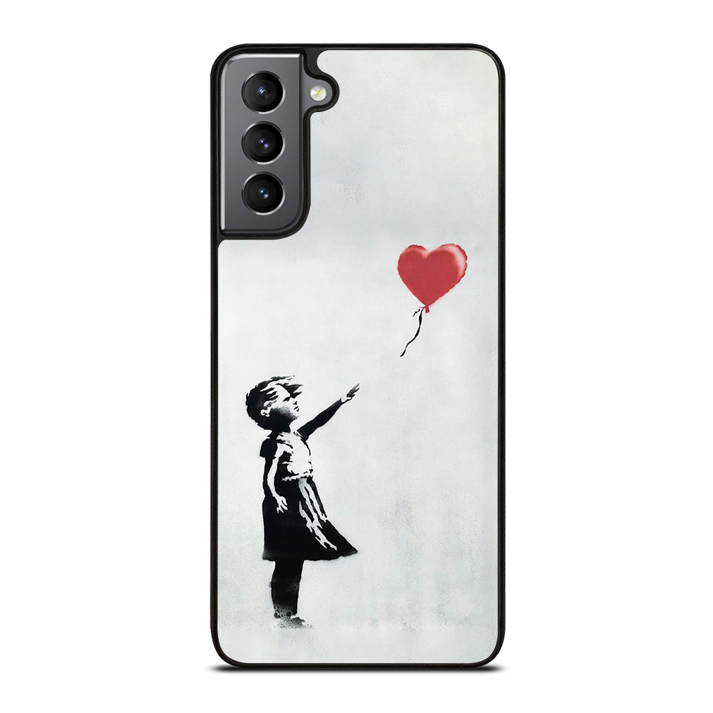 BANKSY BALLOON GIRL ART Samsung Galaxy S21 Plus Case Cover
