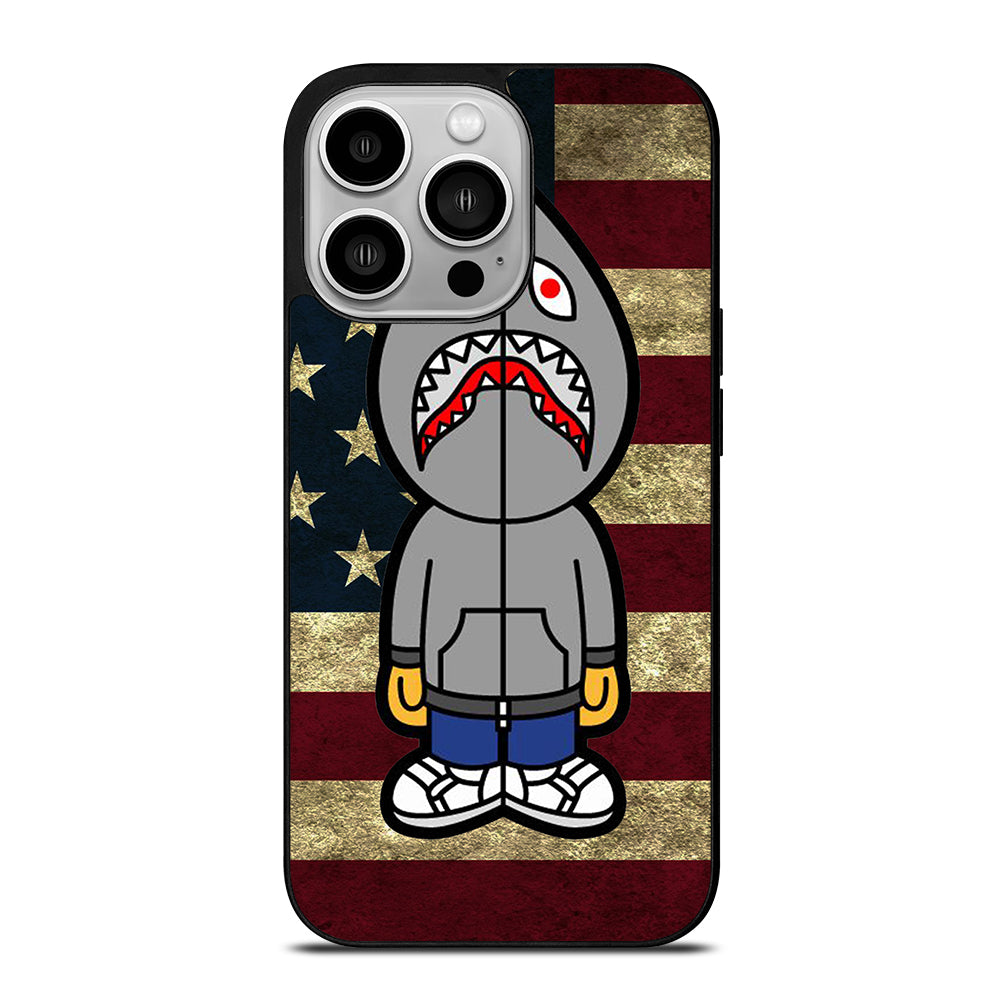 BAPE SHARK AMERICAN 2 iPhone 14 Pro Case Cover