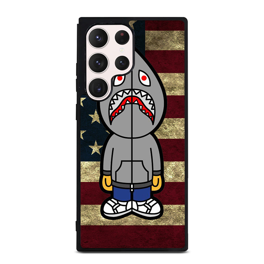 BAPE SHARK AMERICAN 2 Samsung Galaxy S23 Ultra Case Cover