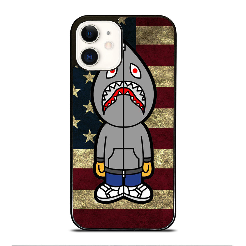 BAPE SHARK AMERICAN 2 iPhone 12 Case Cover
