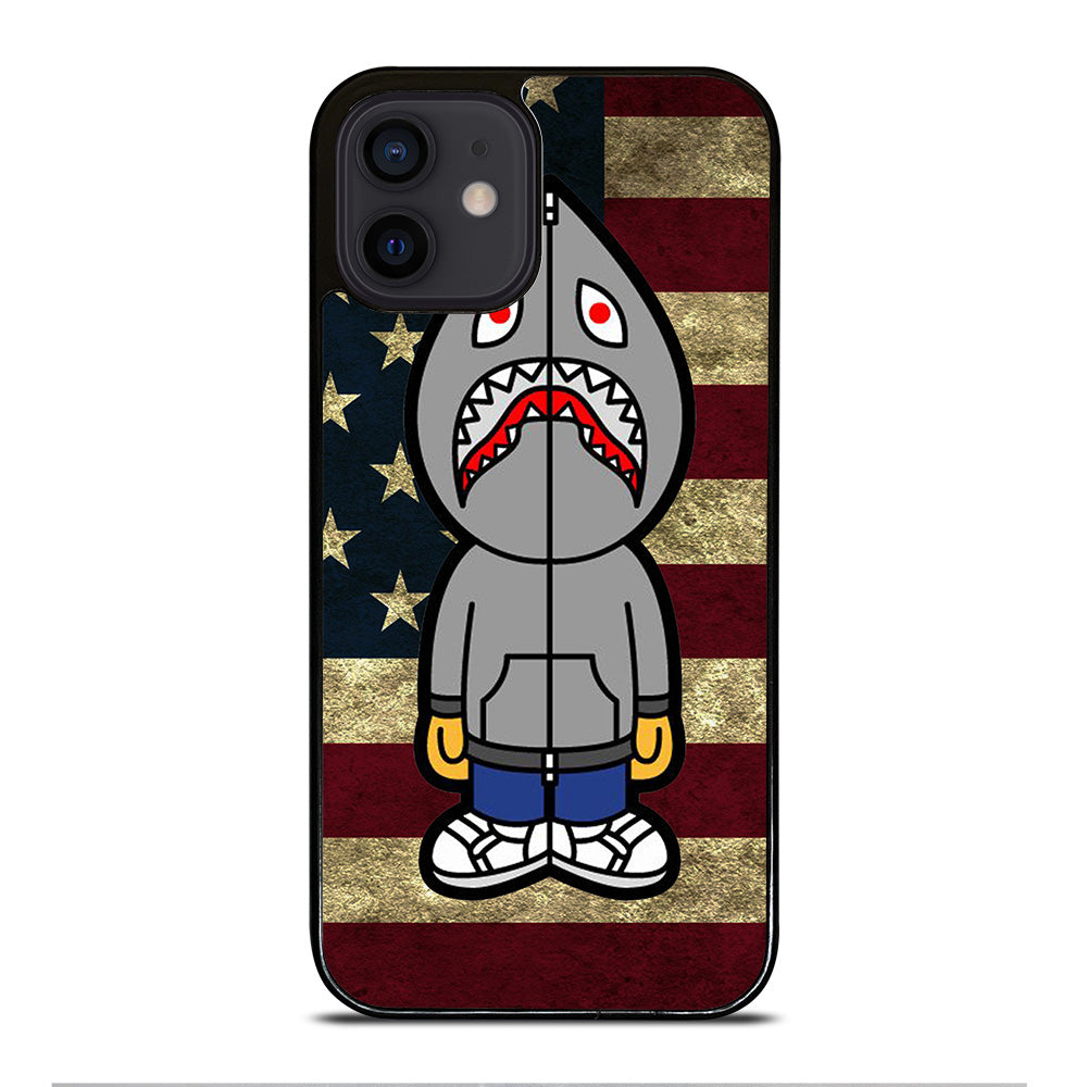 BAPE SHARK AMERICAN 2 iPhone 12 Mini Case Cover