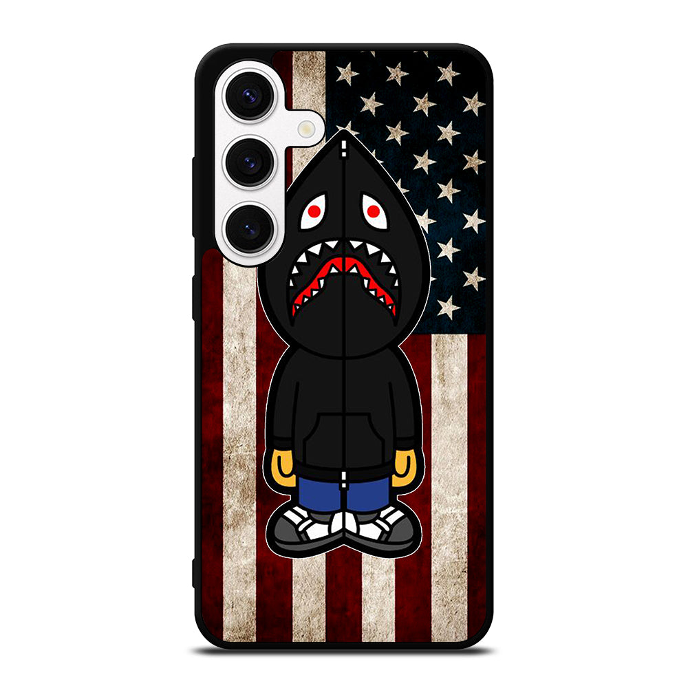 BAPE SHARK AMERICAN Samsung Galaxy S24 Case Cover