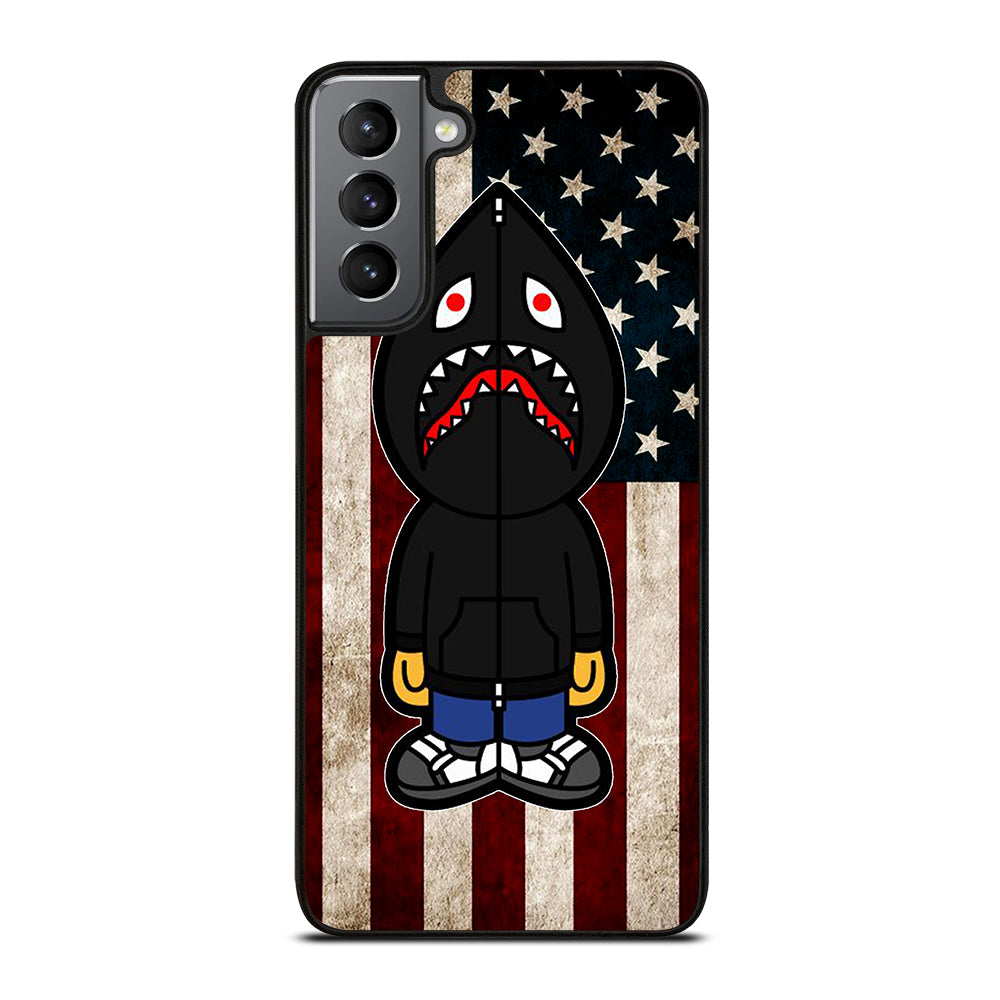 BAPE SHARK AMERICAN Samsung Galaxy S21 Plus Case Cover