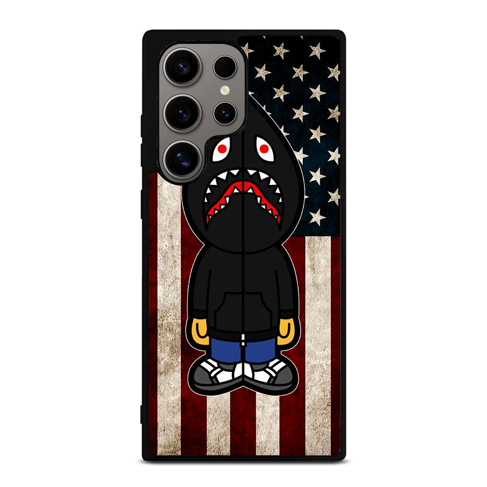 BAPE SHARK AMERICAN Samsung Galaxy S24 Ultra Case Cover