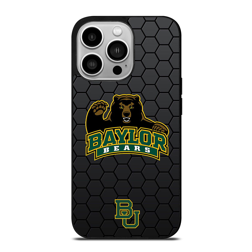 BAYLOR BEARS HEXAGON LOGO iPhone 14 Pro Case Cover