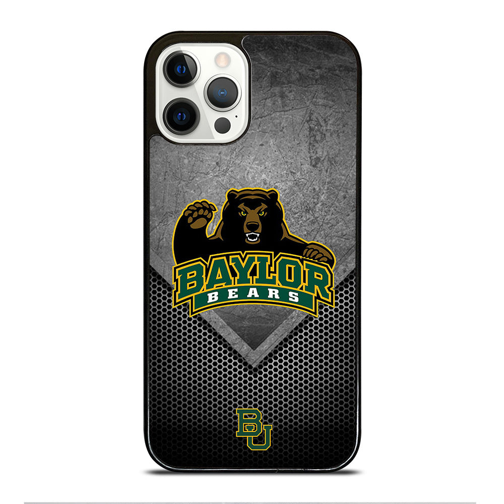 BAYLOR BEARS METAL LOGO iPhone 12 Pro Case Cover