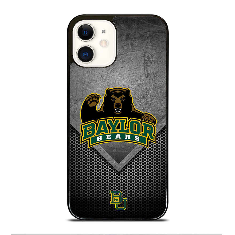 BAYLOR BEARS METAL LOGO iPhone 12 Case Cover