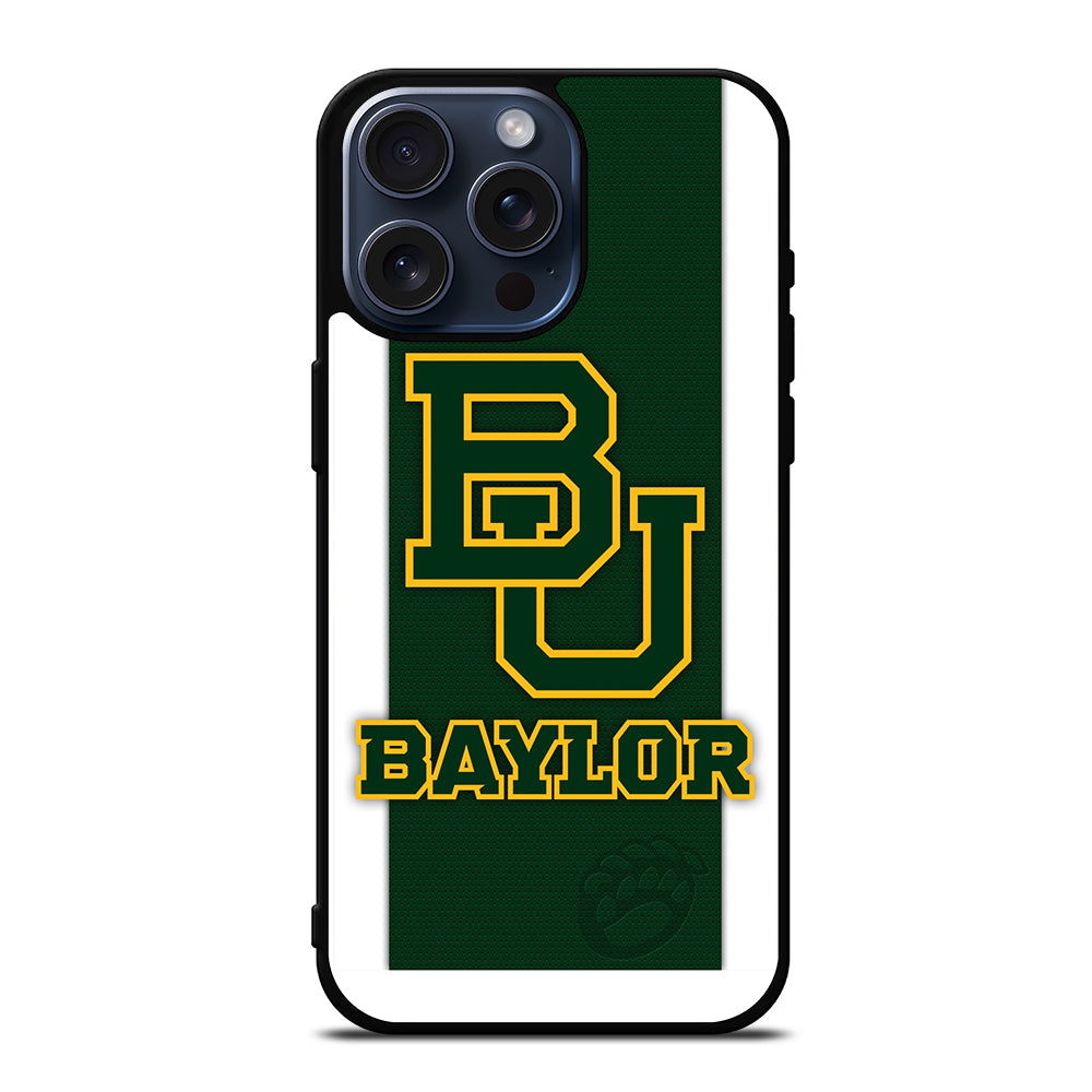 BAYLOR BEARS NBA LOGO 2 iPhone 15 Pro Max Case Cover
